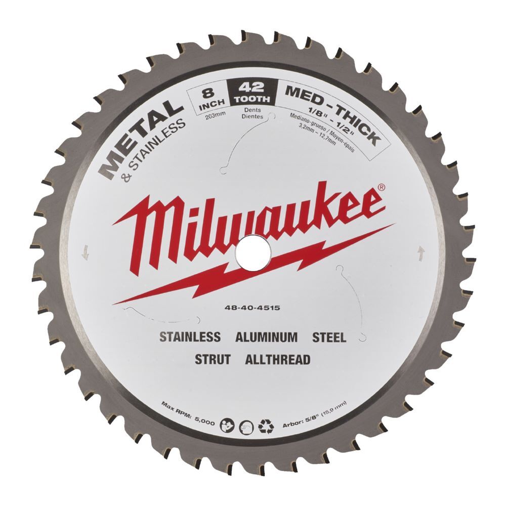 Produktbild Milwaukee Kreissägeblatt für Metall-Handkreissägen 230/15,87 mm Z42