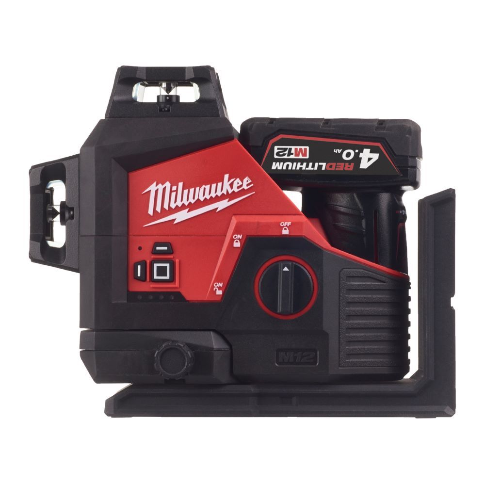 Milwaukee Kreuzlinienlaser 3 x 360 Grad M123PL-401C Produktbild Milwaukee Kreuzlinienlaser 3 x 360 Grad M123PL-401C