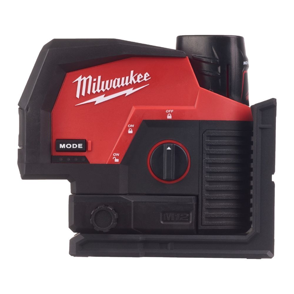 Milwaukee Kreuzlinienlaser mit Lotfunktion Akku M12CLLP-301C Produktbild Milwaukee Kreuzlinienlaser mit Lotfunktion Akku M12CLLP-301C
