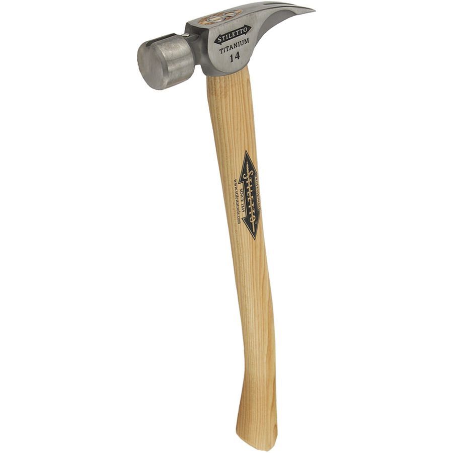 Milwaukee glatt Titanhammer mit Hickorystiel Stiletto Ti14SC H18 455mm lang Produktbild Milwaukee glatt Titanhammer mit Hickorystiel Stiletto Ti14SC H18 455mm lang