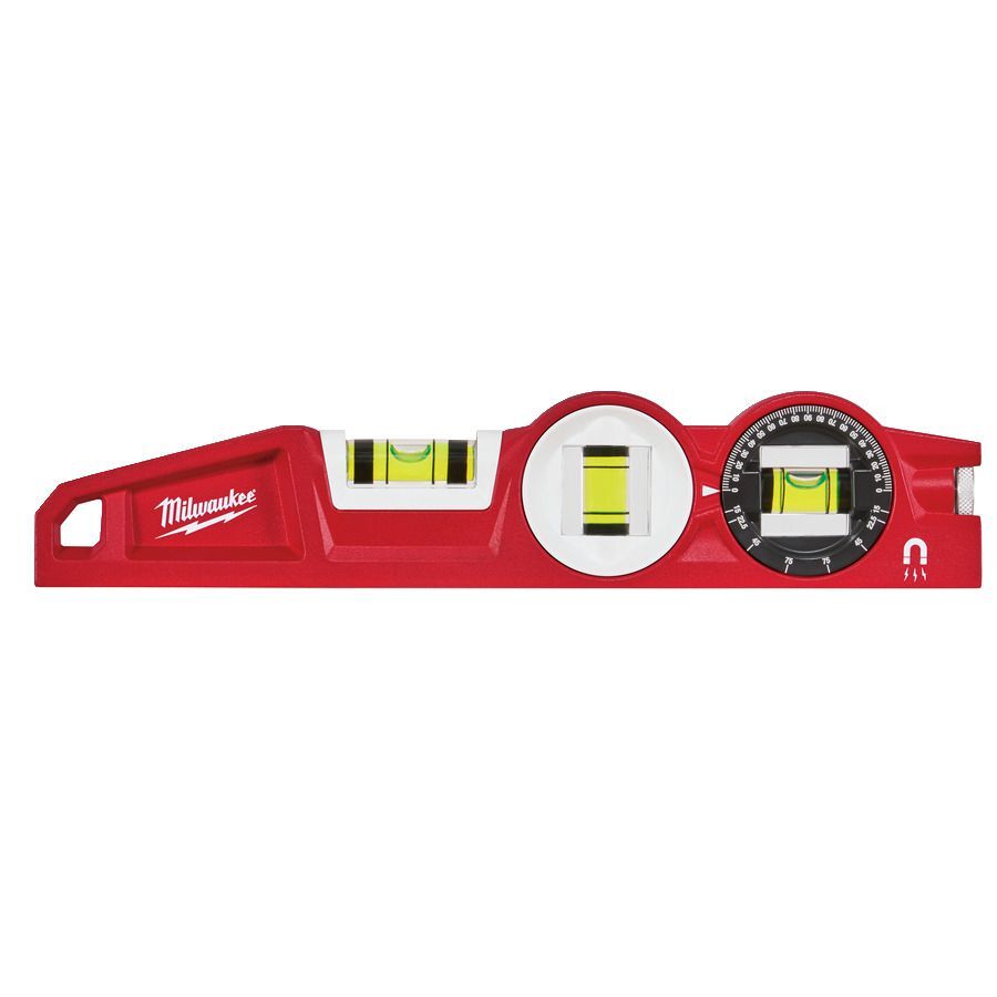 Milwaukee magnetisch Wasserwaage Torpedo 360° 25cm lang Produktbild Milwaukee magnetisch Wasserwaage Torpedo 360° 25cm lang