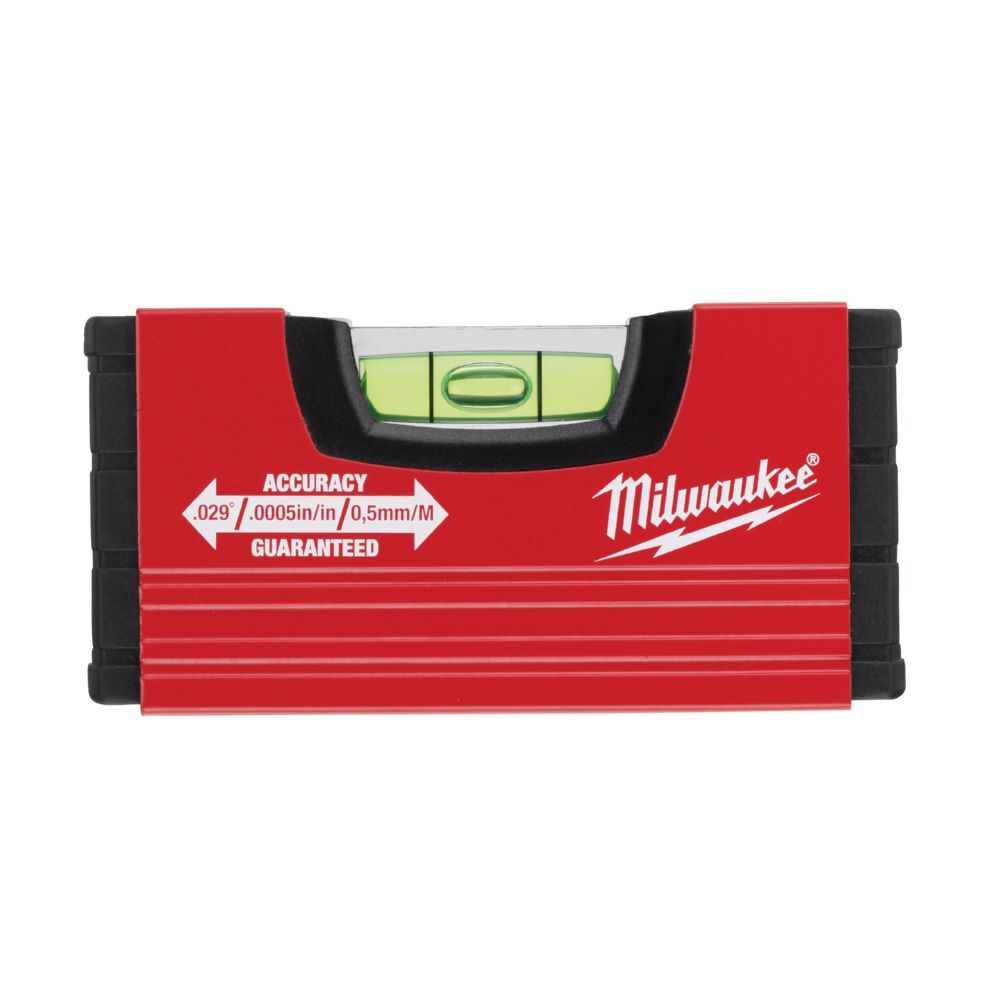 Milwaukee Wasserwaage Minibox 10 cm lang Produktbild Milwaukee Wasserwaage Minibox 10 cm lang