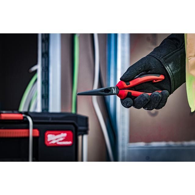 Produktbild Langbeck-Rundzange 205 mm, gerade bild 2