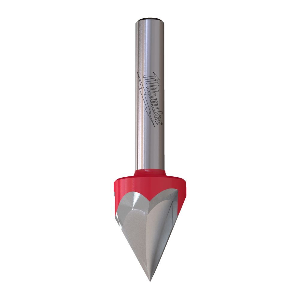 Produktbild Milwaukee Laserpunktfräser 1/4 Zoll Schaft 12,7 x 57,2 mm