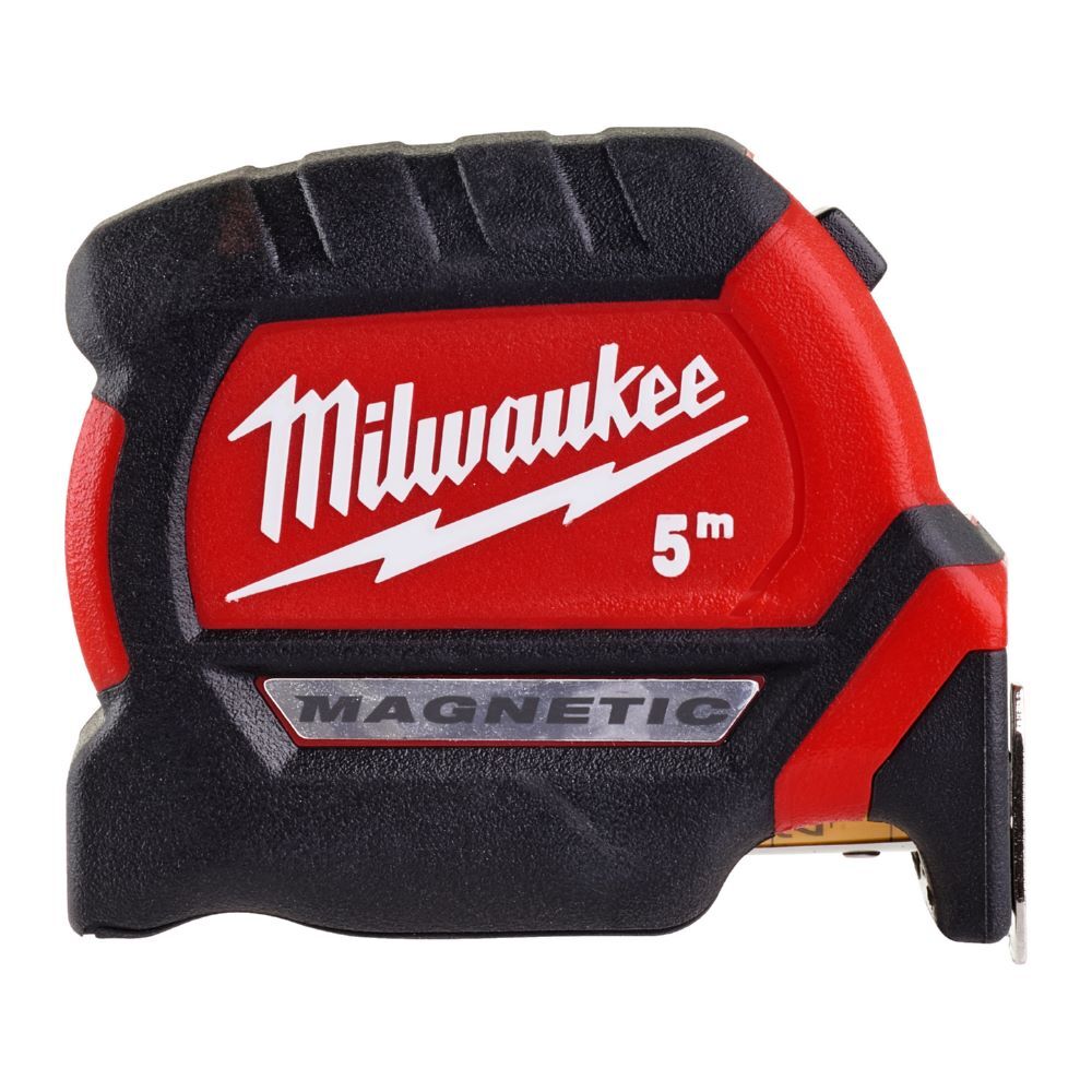 Milwaukee Premium Bandmaß magnetisch 27 mm breit 5 Meter Produktbild Milwaukee Premium Bandmaß magnetisch 27 mm breit 5 Meter