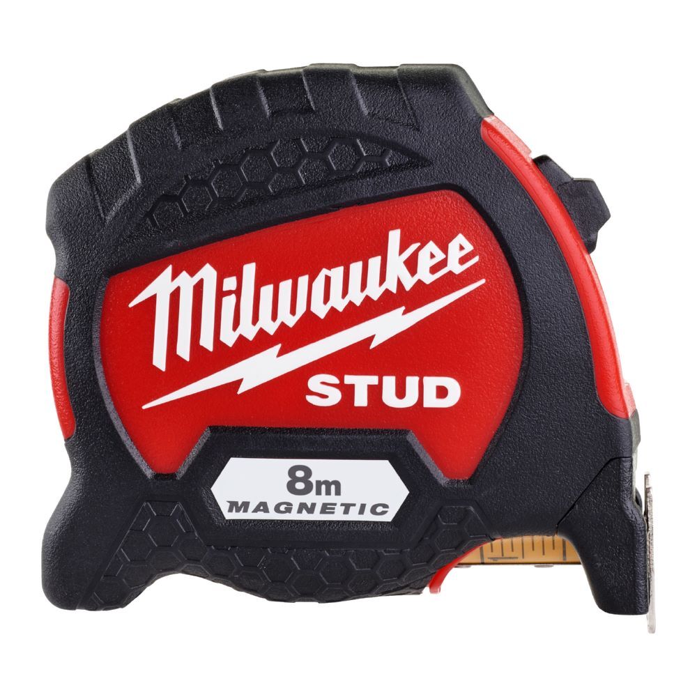 Milwaukee Bandmaß STUD magnetisch 8 Meter Produktbild Milwaukee Bandmaß STUD magnetisch 8 Meter