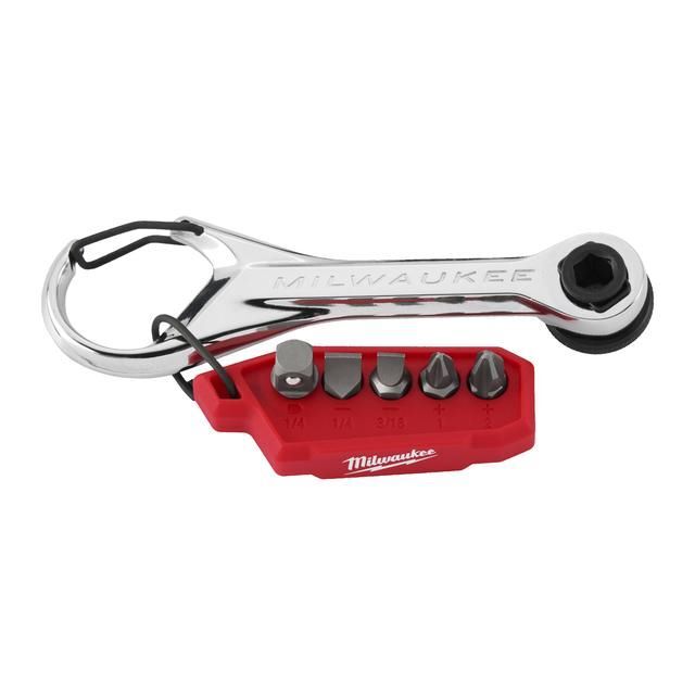 Produktbild Milwaukee Micro-Ratsche 7-in-1 1/4 und 5/16 Zoll