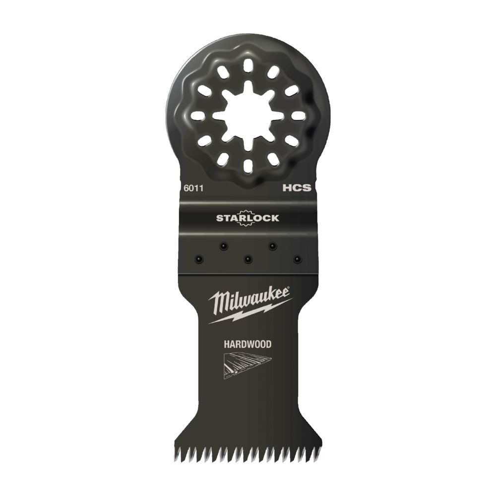 Milwaukee Elektrowerkzeuge Multitool Starlock Tauchsägeblatt 35 x 42 mm mit Japanverzahnung Produktbild Milwaukee Elektrowerkzeuge Multitool Starlock Tauchsägeblatt 35 x 42 mm mit Japanverzahnung
