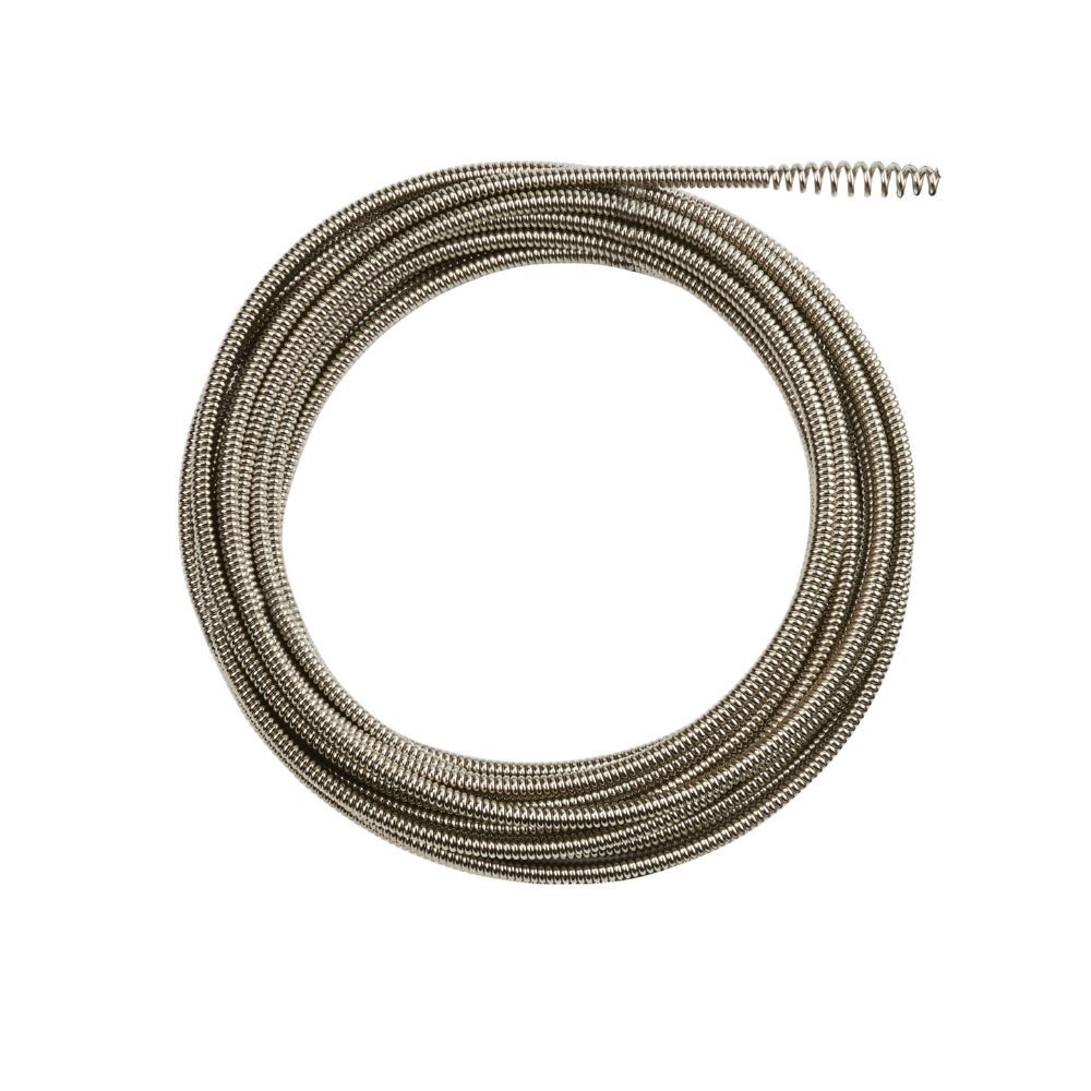 Milwaukee Keulenkopf Spirale für Akku Rohrreiniger M18FDCPF 6 mm x 10,5 m Produktbild Milwaukee Keulenkopf Spirale für Akku Rohrreiniger M18FDCPF 6 mm x 10,5 m
