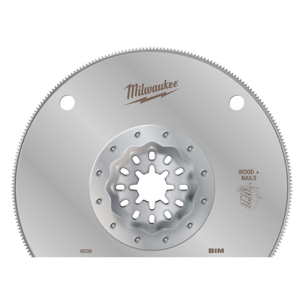 Milwaukee Segment Sägeblatt Multimateria 100 x 28 mm Multitool Bi-Metall Produktbild Milwaukee Segment Sägeblatt Multimateria 100 x 28 mm Multitool Bi-Metall