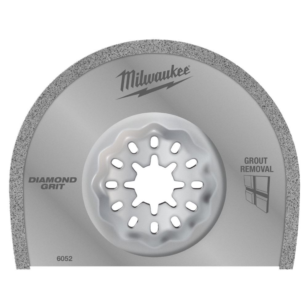 Milwaukee Multitool Starlock Sägeblatt Diamant bestückt Entfernen von Fugen 75 x 25 x 1,2 Produktbild Milwaukee Multitool Starlock Sägeblatt Diamant bestückt Entfernen von Fugen 75 x 25 x 1,2