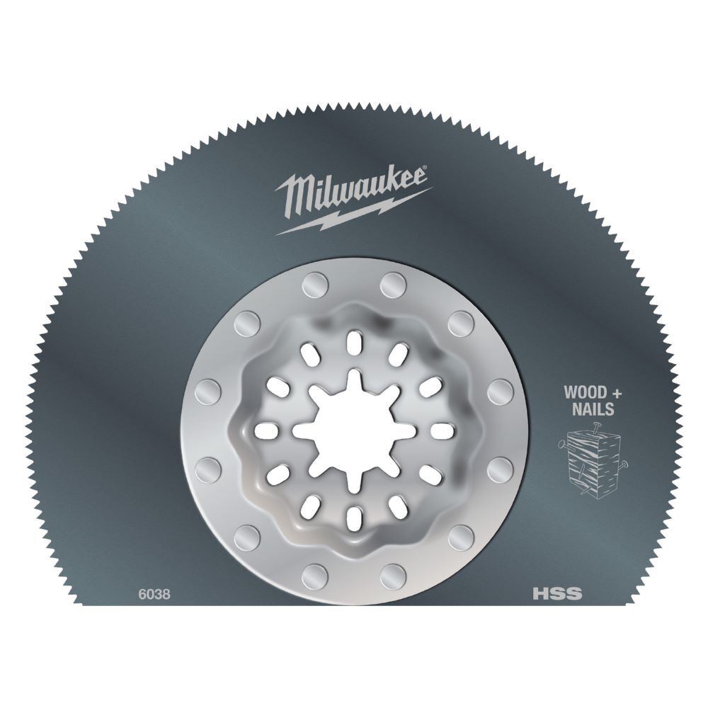 Milwaukee Segment Sägeblatt Multimaterial 85 x 20 mm für Multitool Produktbild Milwaukee Segment Sägeblatt Multimaterial 85 x 20 mm für Multitool