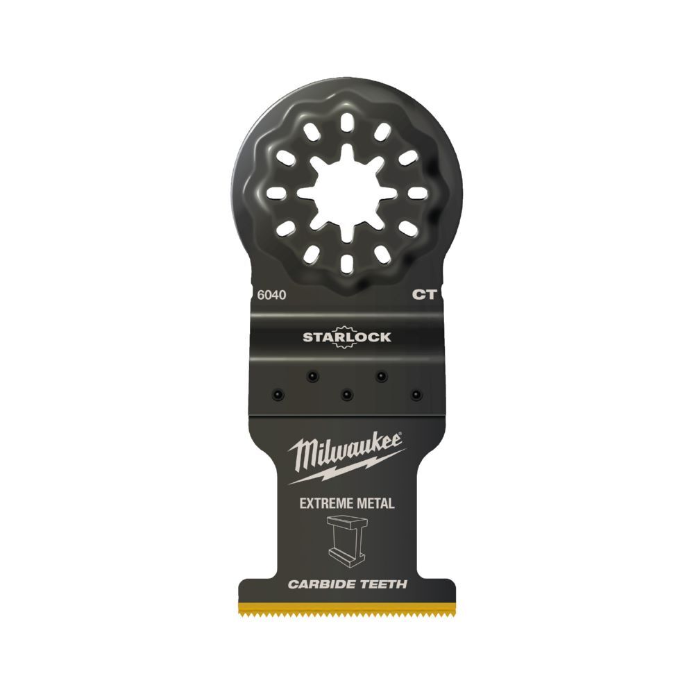 Milwaukee Titan HM Tauchsägeblatt Multimaterial 35 x 32 mm Multitool Starlock Produktbild Milwaukee Titan HM Tauchsägeblatt Multimaterial 35 x 32 mm Multitool Starlock