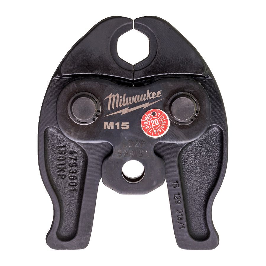 Milwaukee Nennweite M15 für 12 V Presswerkzeug Pressbacke J12-M15 Produktbild Milwaukee Nennweite M15 für 12 V Presswerkzeug Pressbacke J12-M15