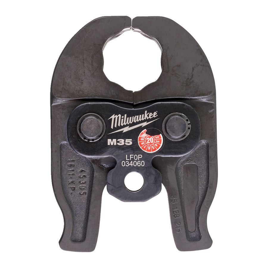 Milwaukee Nennweite M35 für 12 V Presswerkzeug Pressbacke J12 M35 Produktbild Milwaukee Nennweite M35 für 12 V Presswerkzeug Pressbacke J12 M35