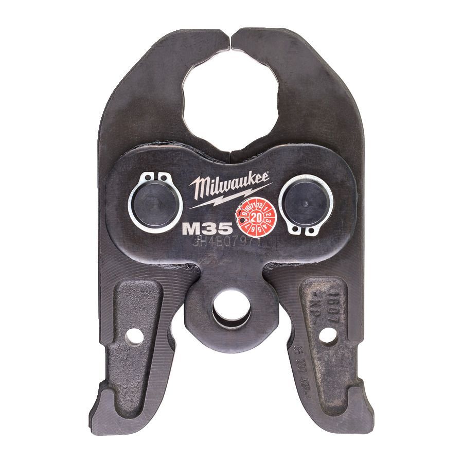 Milwaukee Pressbacke J18-M35 für 18 V Presswerkzeug Produktbild Milwaukee Pressbacke J18-M35 für 18 V Presswerkzeug