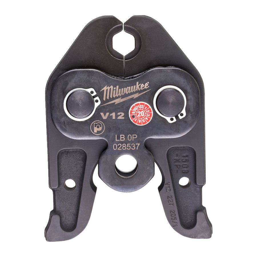 Milwaukee Nennweite V12 für 18 V Presswerkzeug Pressbacke J18 V12 Produktbild Milwaukee Nennweite V12 für 18 V Presswerkzeug Pressbacke J18 V12