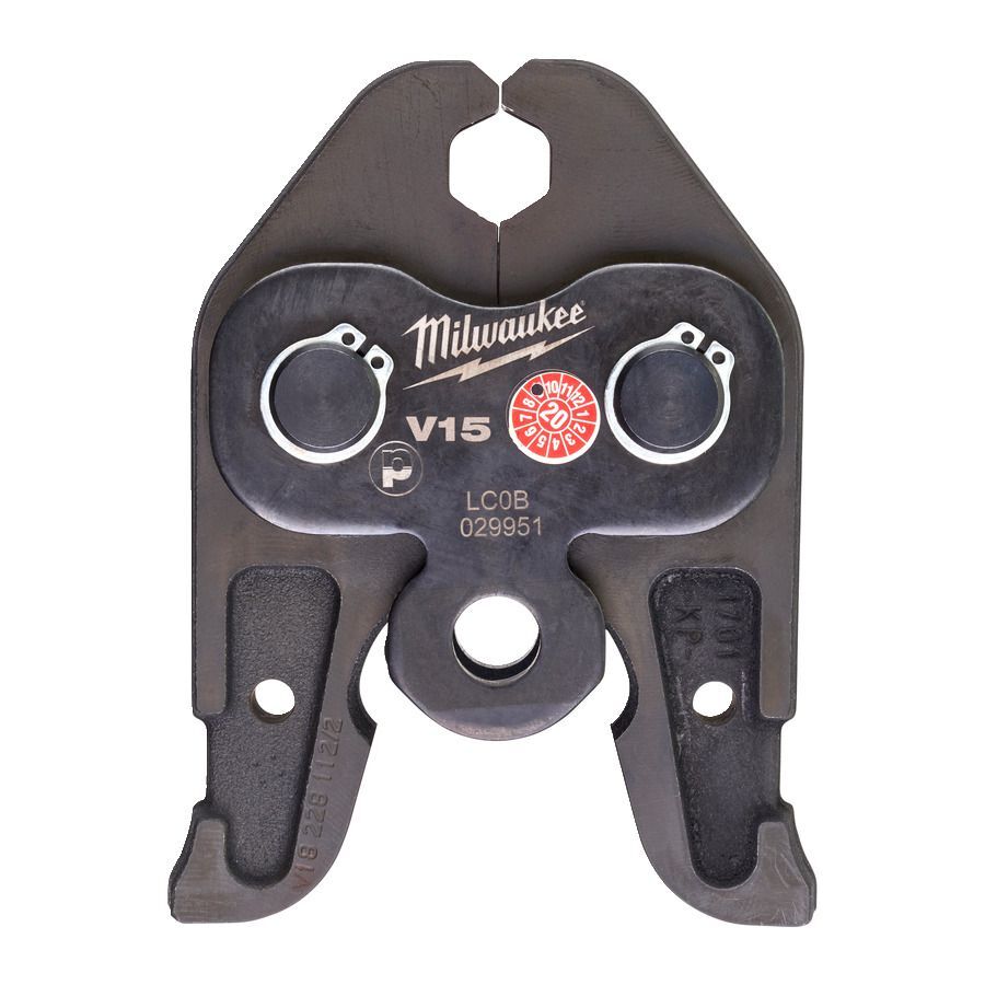 Milwaukee Nennweite V15 für 18 V Presswerkzeug Pressbacke J18 V15 Produktbild Milwaukee Nennweite V15 für 18 V Presswerkzeug Pressbacke J18 V15