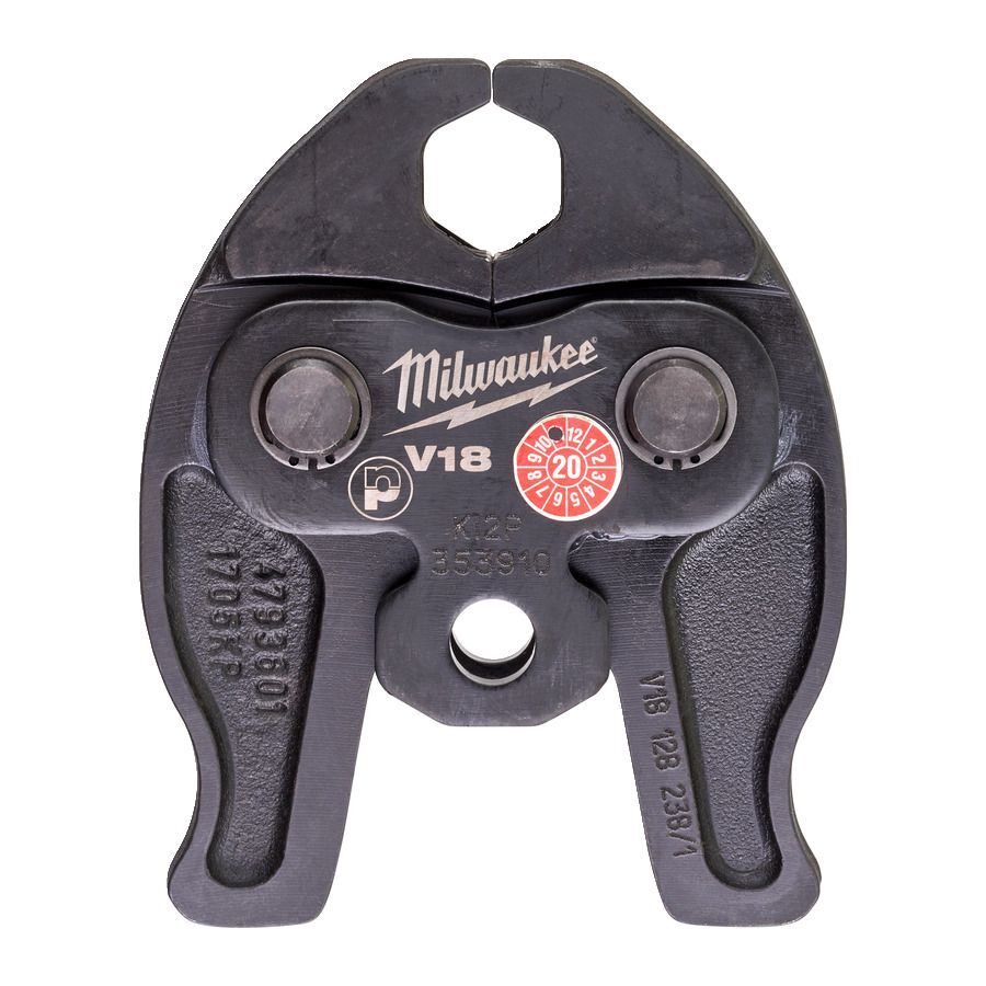 Milwaukee Nennweite V18 für 12 V Presswerkzeug Pressbacke J12-V18 Produktbild Milwaukee Nennweite V18 für 12 V Presswerkzeug Pressbacke J12-V18