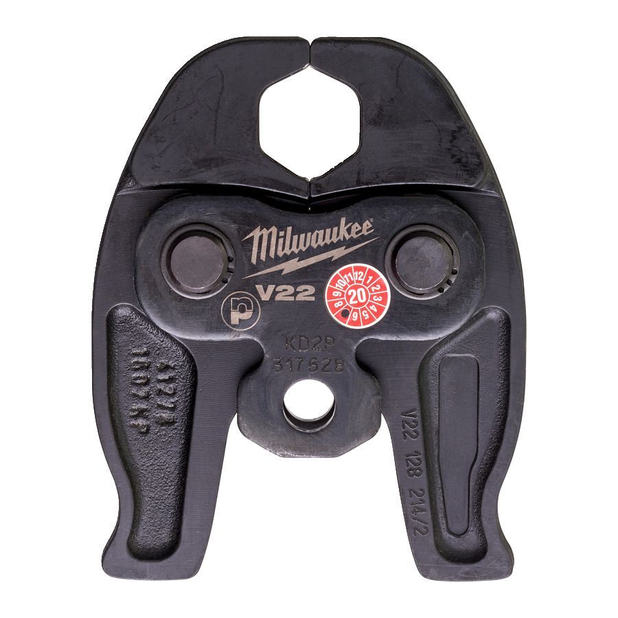 Milwaukee Nennweite V22 für 12 V Presswerkzeug Pressbacke J12-V22 Produktbild Milwaukee Nennweite V22 für 12 V Presswerkzeug Pressbacke J12-V22