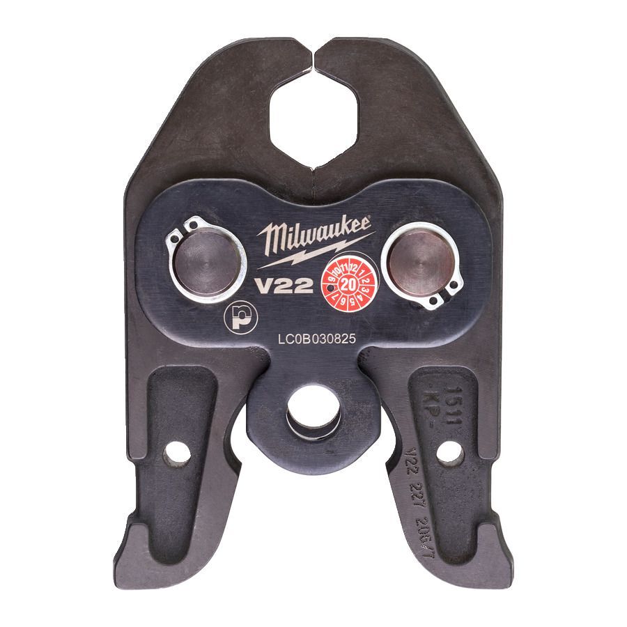 Milwaukee Nennweite V22 für 18 V Presswerkzeug Pressbacke J18 V22 Produktbild Milwaukee Nennweite V22 für 18 V Presswerkzeug Pressbacke J18 V22