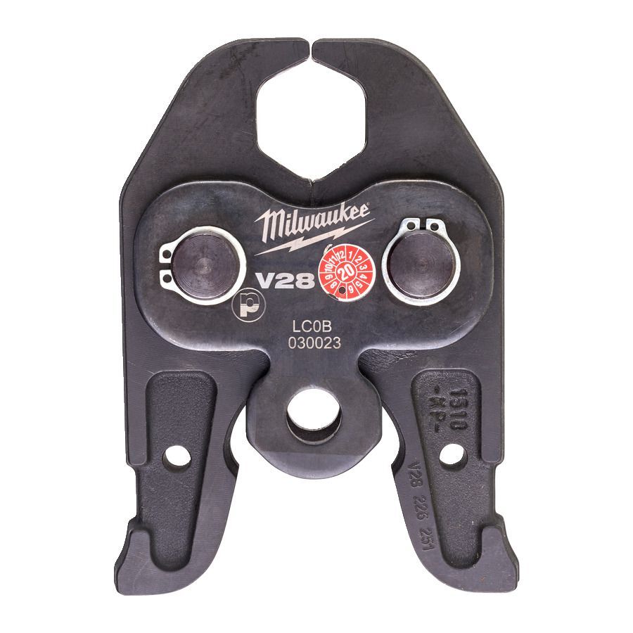 Milwaukee Nennweite V28 für 18 V Presswerkzeug Pressbacke J18 V28 Produktbild Milwaukee Nennweite V28 für 18 V Presswerkzeug Pressbacke J18 V28