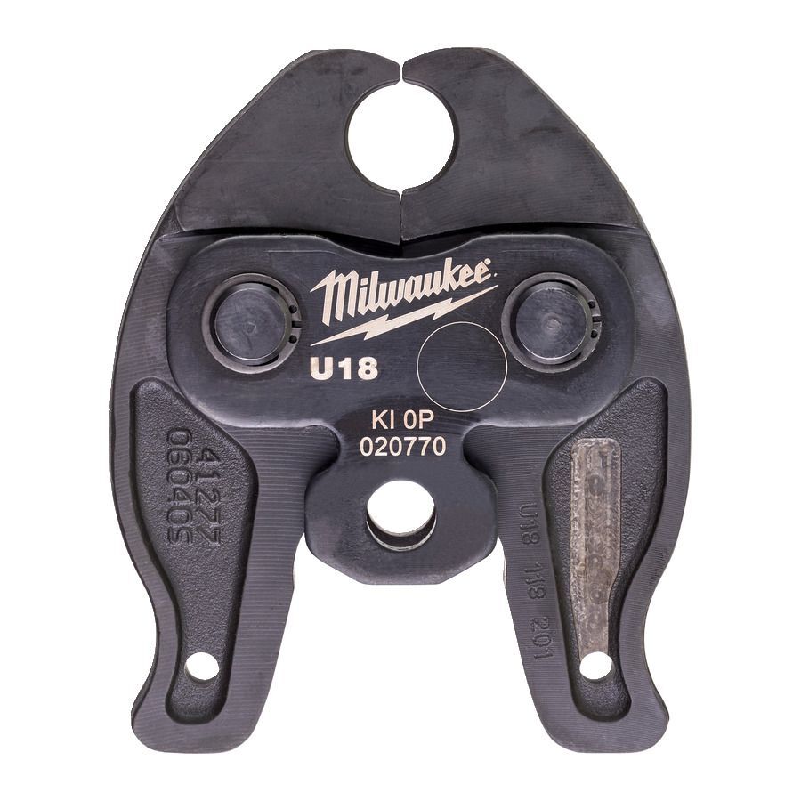 Milwaukee Nennweite U18 für 12 V Presswerkzeug Pressbacke J12-U18 Produktbild Milwaukee Nennweite U18 für 12 V Presswerkzeug Pressbacke J12-U18