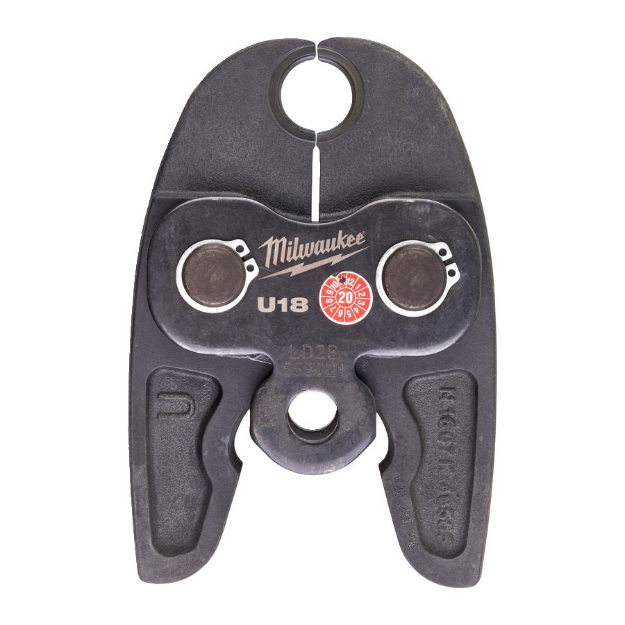 Milwaukee Nennweite U18 für 18 V Presswerkzeug Pressbacke J18 U18 Produktbild Milwaukee Nennweite U18 für 18 V Presswerkzeug Pressbacke J18 U18
