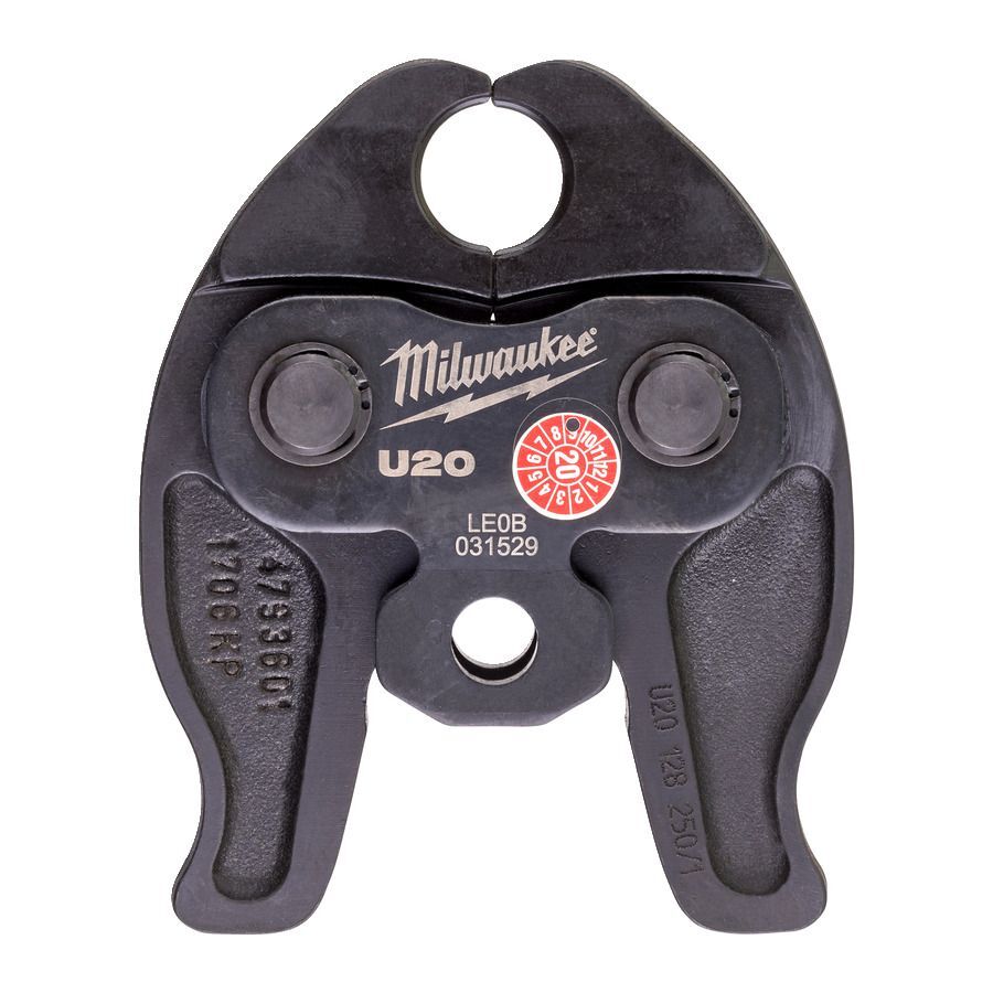 Milwaukee Nennweite U20 für 12 V Presswerkzeug Pressbacke J12-U20 Produktbild Milwaukee Nennweite U20 für 12 V Presswerkzeug Pressbacke J12-U20