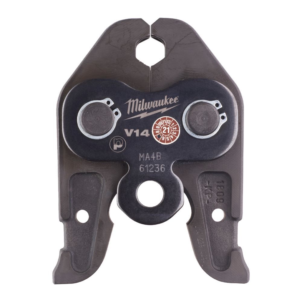 Milwaukee Elektrowerkzeuge Pressbacke J18-V14 Nennweite V14 für 18 V Presswerkzeug Produktbild Milwaukee Elektrowerkzeuge Pressbacke J18-V14 Nennweite V14 für 18 V Presswerkzeug