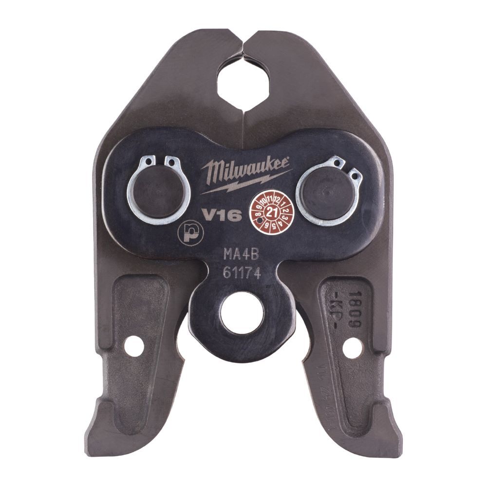 Milwaukee Elektrowerkzeuge Pressbacke J18-V16 Nennweite V16 für 18 V Presswerkzeug Produktbild Milwaukee Elektrowerkzeuge Pressbacke J18-V16 Nennweite V16 für 18 V Presswerkzeug
