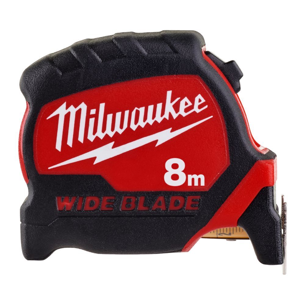 Milwaukee Premium Bandmaß 33 breit 8 Meter Produktbild Milwaukee Premium Bandmaß 33 breit 8 Meter