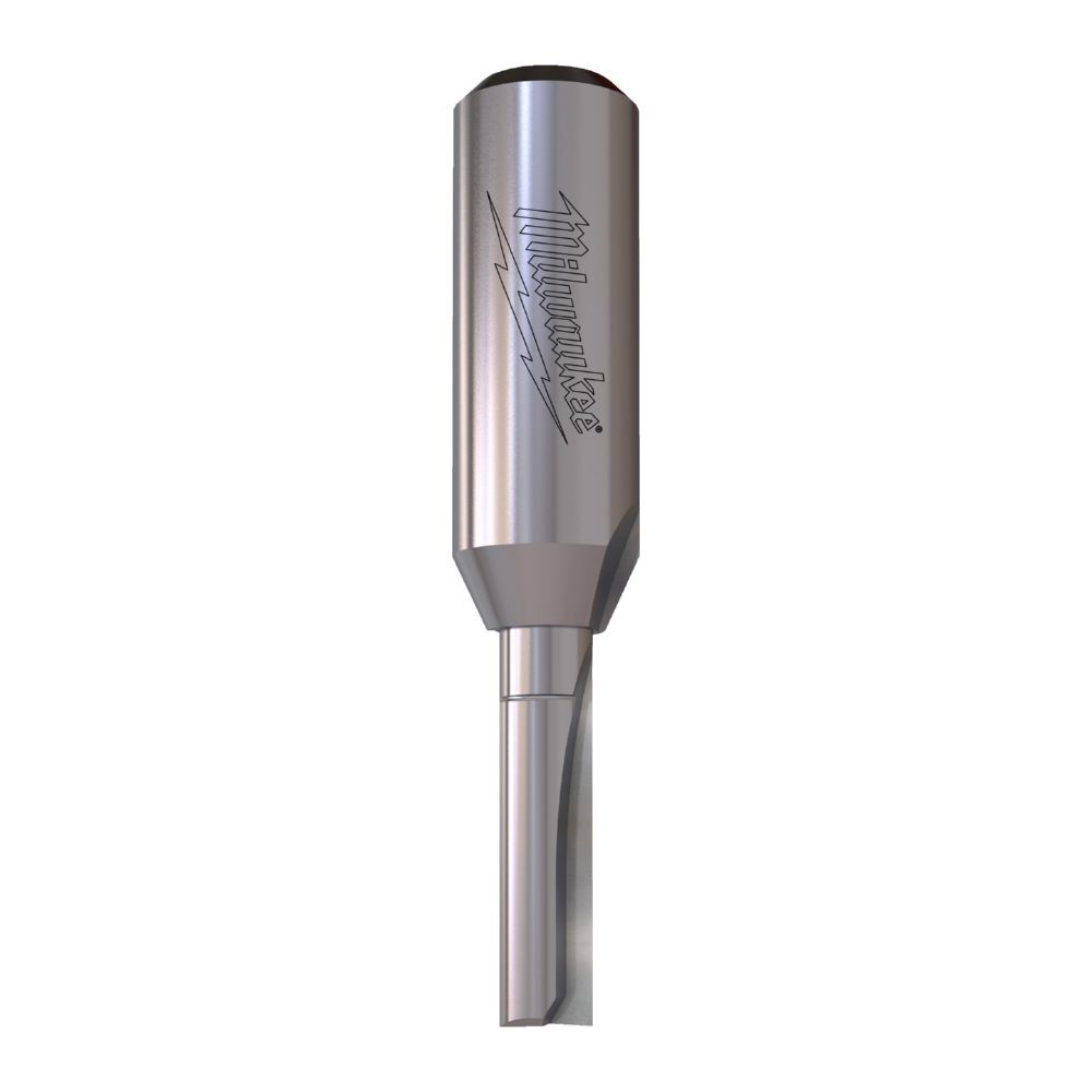 Produktbild Milwaukee Nutfräser 2-Schneiden 1/2 Zoll Schaft 6,35 x 63,5 mm