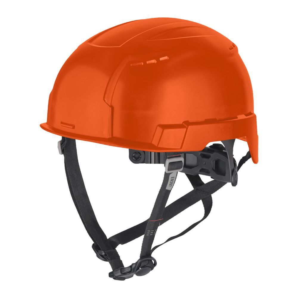 Milwaukee Elektrowerkzeuge Industriekletterhelm Bolt 200 orange belüftet Produktbild Milwaukee Elektrowerkzeuge Industriekletterhelm Bolt 200 orange belüftet