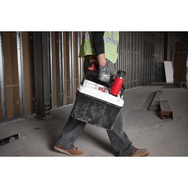 Produktbild PACKOUT Isolierbecher mit Griff 530 ml mit Trinkdeckel rot bild 4