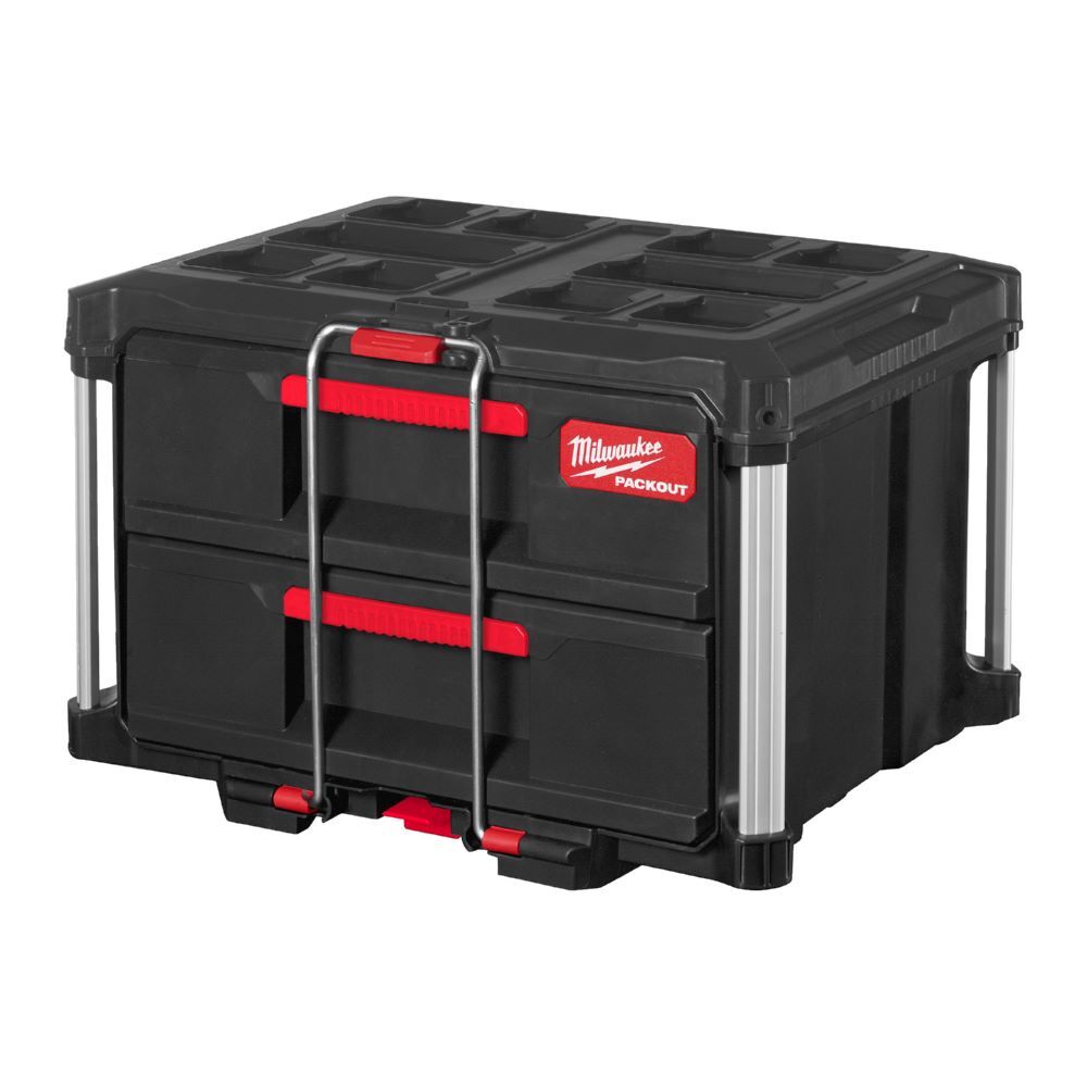 Milwaukee Packout Koffer 560 x 410 x 360 mm mit 2 Schubladen Produktbild Milwaukee Packout Koffer 560 x 410 x 360 mm mit 2 Schubladen