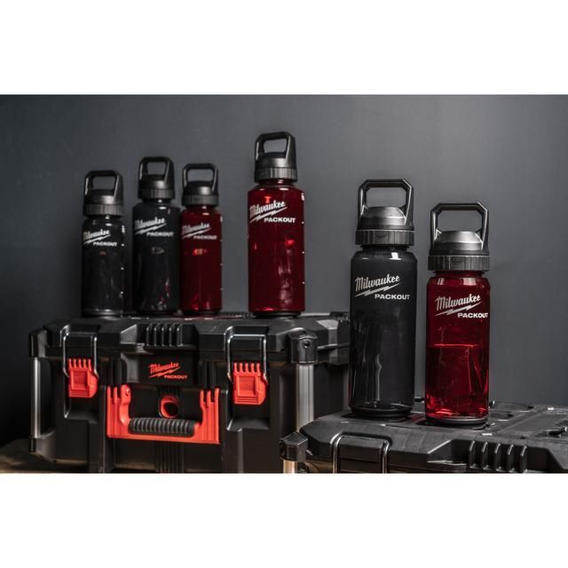 Produktbild PACKOUT Kunststoff-Trinkflasche 740 ml, rot bild 2