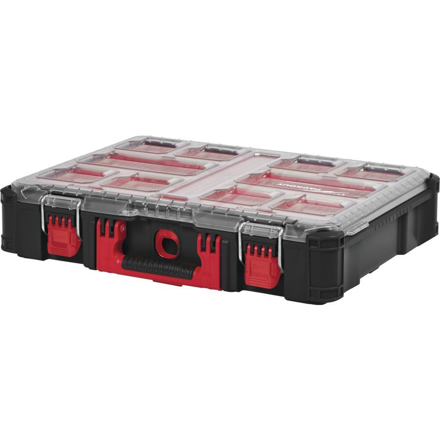 Milwaukee PACKOUT Organiser inklusive Sortierboxen 500x380x120mm Produktbild Milwaukee PACKOUT Organiser inklusive Sortierboxen 500x380x120mm