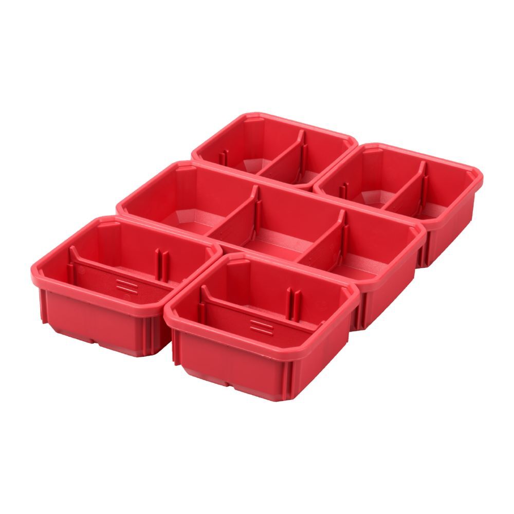 Milwaukee PACKOUT Organiser Slim und Organiser Slim Compact PACKOUT Ersatzboxen 5 Stück