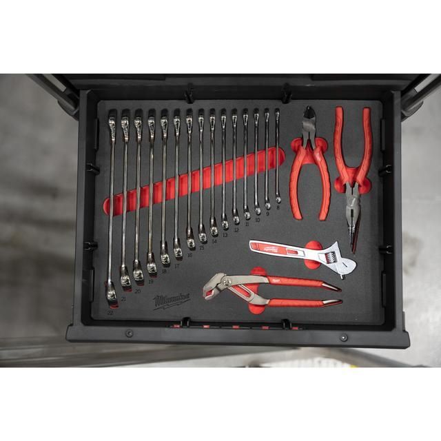 Produktbild PACKOUT Ringmaulschlüssel und Zangen Einlage 19 Teile bild 2