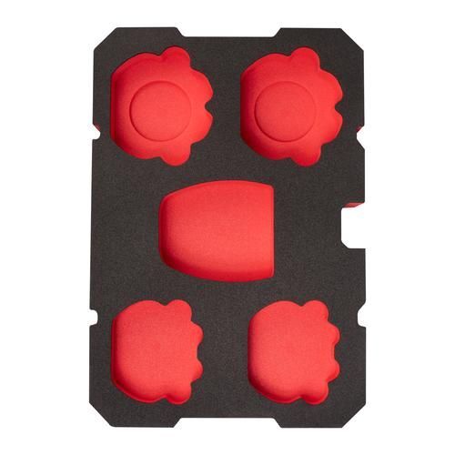 Produktbild PACKOUT Schaumstoffeinsatz Leere für 4 x Ringbacke und RJ Adapter bild 2