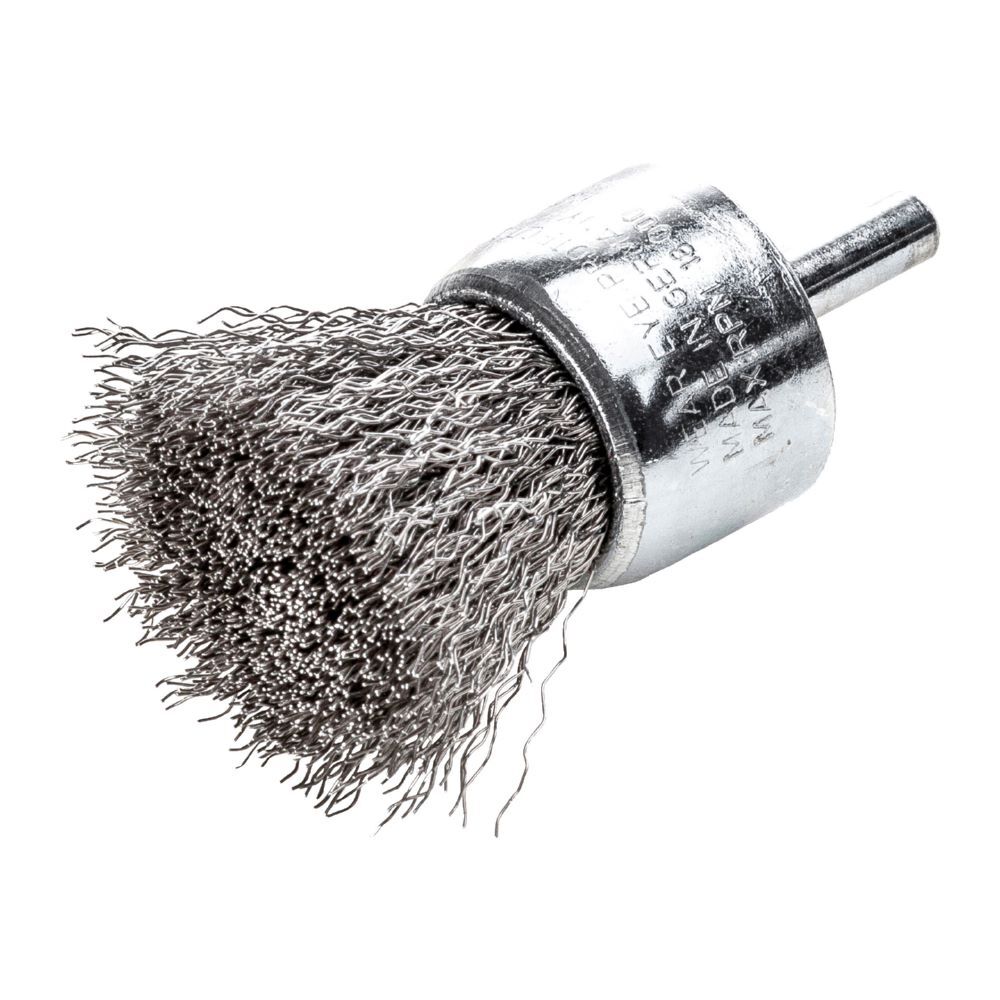 Produktbild Milwaukee Pinselbürste für Geradschleifer gewellt Edelstahl 22 x 25 x 68 x 0,3 mm