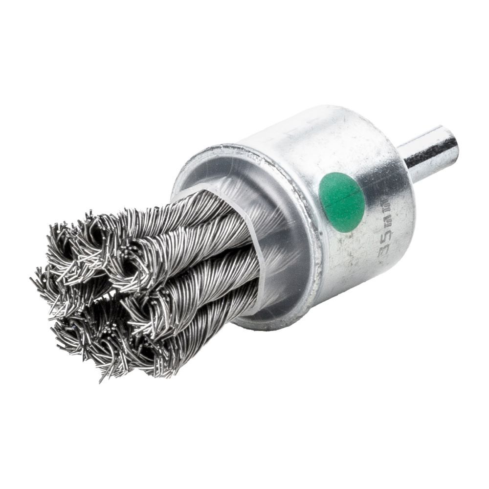 Produktbild Milwaukee Pinselbürste für Geradschleifer gezopft Edelstahl 19 x 28 x 72 x 0,35 mm