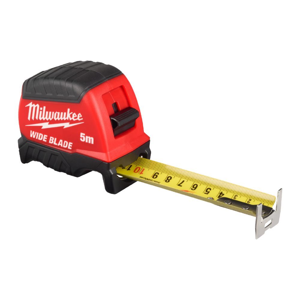 Produktbild Milwaukee Premium-Bandmaß breit 5 meter nicht-magnetisch 35 mm breites Band