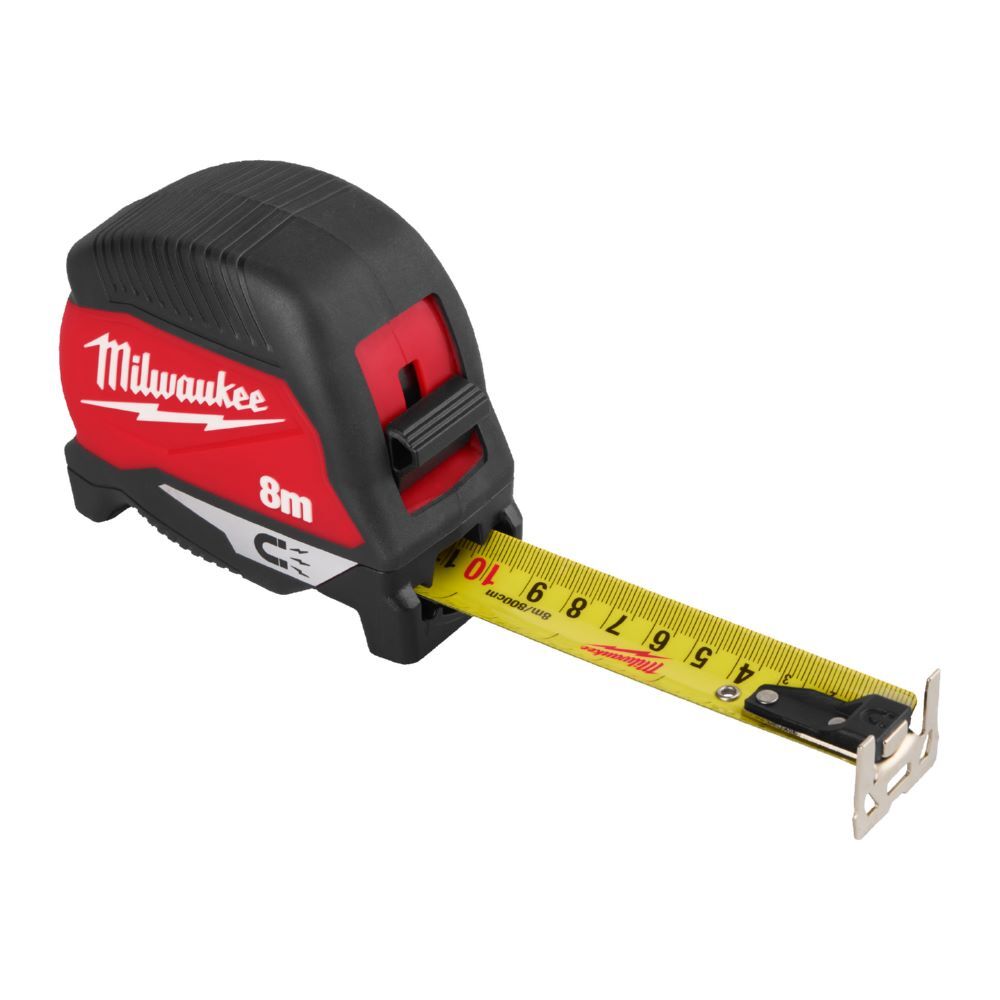Produktbild Milwaukee Premium-Bandmaß 8 meter magnetisch 30 mm breites Band