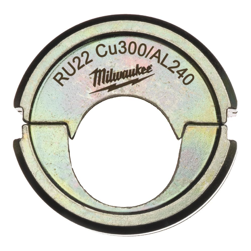 Milwaukee Cu/Al Presseinsatz RU22 Cu300/AL240 für hydraulisches Akku Presswerkzeug Produktbild Milwaukee Cu/Al Presseinsatz RU22 Cu300/AL240 für hydraulisches Akku Presswerkzeug