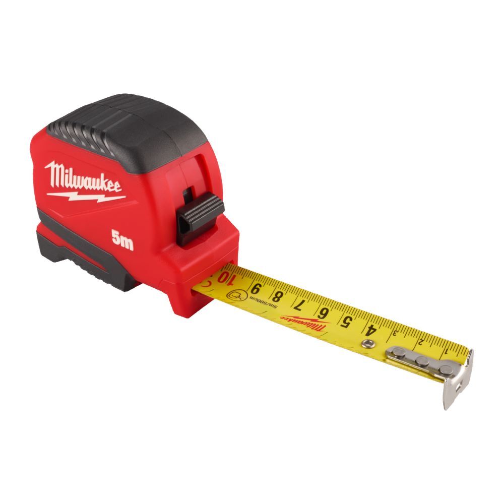 Produktbild Milwaukee Pro-Compact Bandmaß 5 meter nicht-magnetisch 25 mm breites Band