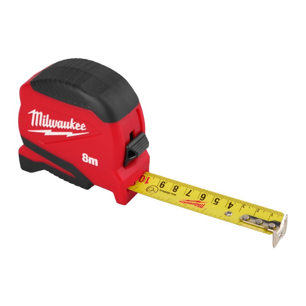Produktbild Milwaukee Pro-Compact Bandmaß 8 meter nicht-magnetisch 25 mm breites Band