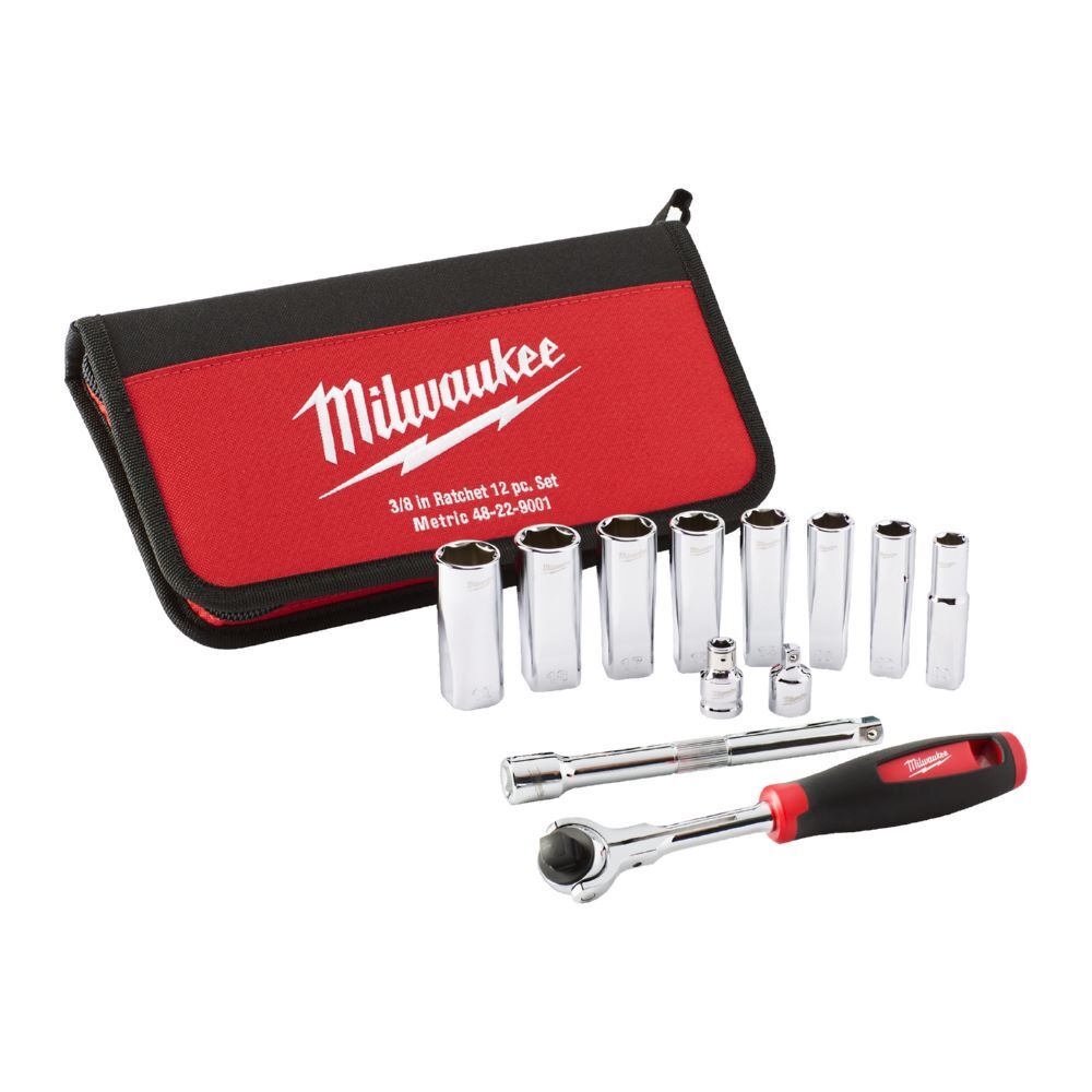 Produktbild Milwaukee Ratschensatz 3/8 Zoll 12-teilig