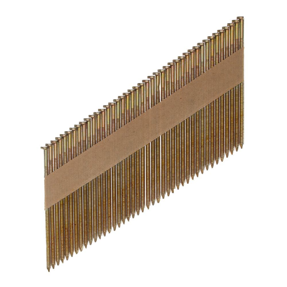 Milwaukee Elektrowerkzeuge D Kopf Nägel für M18FFN 7,4 x 3,1 x 90 mm Ringschaft feuerverzinkt 34 Gra Produktbild Milwaukee Elektrowerkzeuge D Kopf Nägel für M18FFN 7,4 x 3,1 x 90 mm Ringschaft feuerverzinkt 34 Gra
